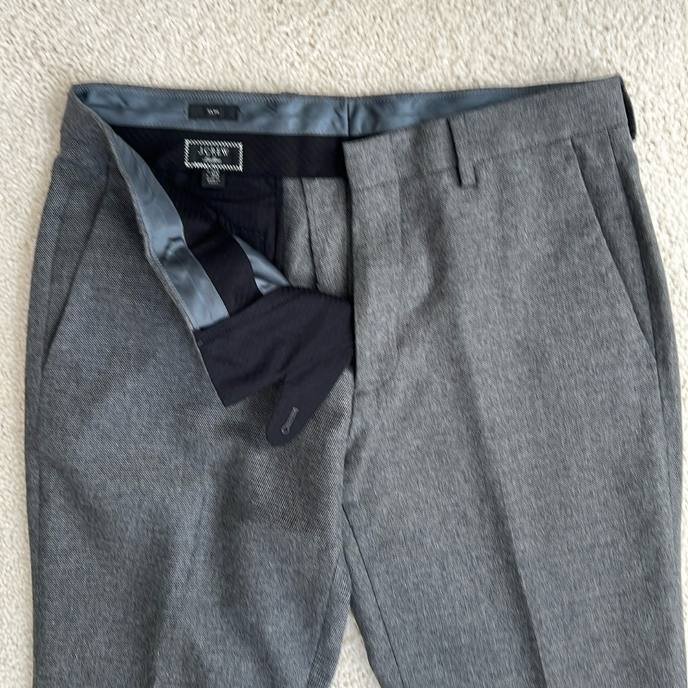 J. Crew Mens Ludlow Wool/Cotton Dress Pants - Size 30x30
